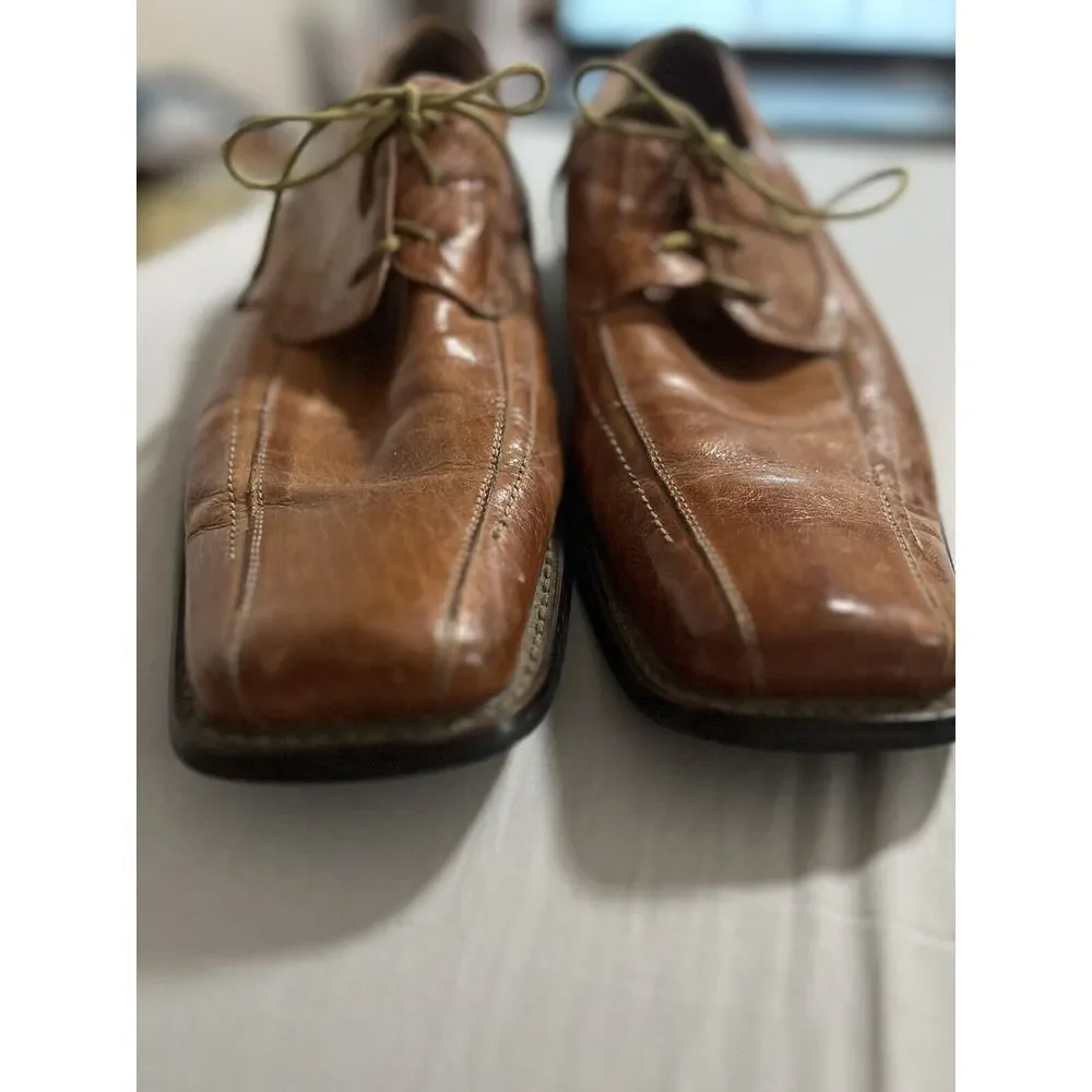 Fratelli Select Men's Square Toe Size 12 Lace‎ Up Shoes